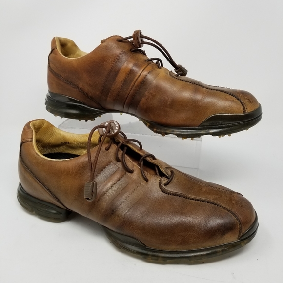 adidas leather golf shoes
